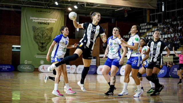 Patri Lima, jugadora del Balonmano Málaga Costa del Sol