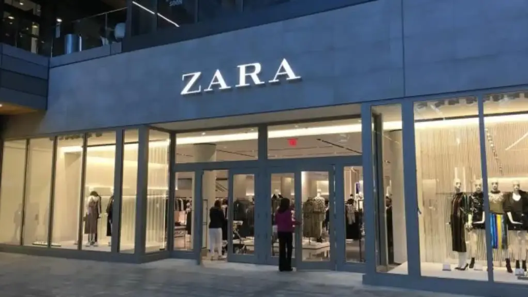 Fachada de Zara.