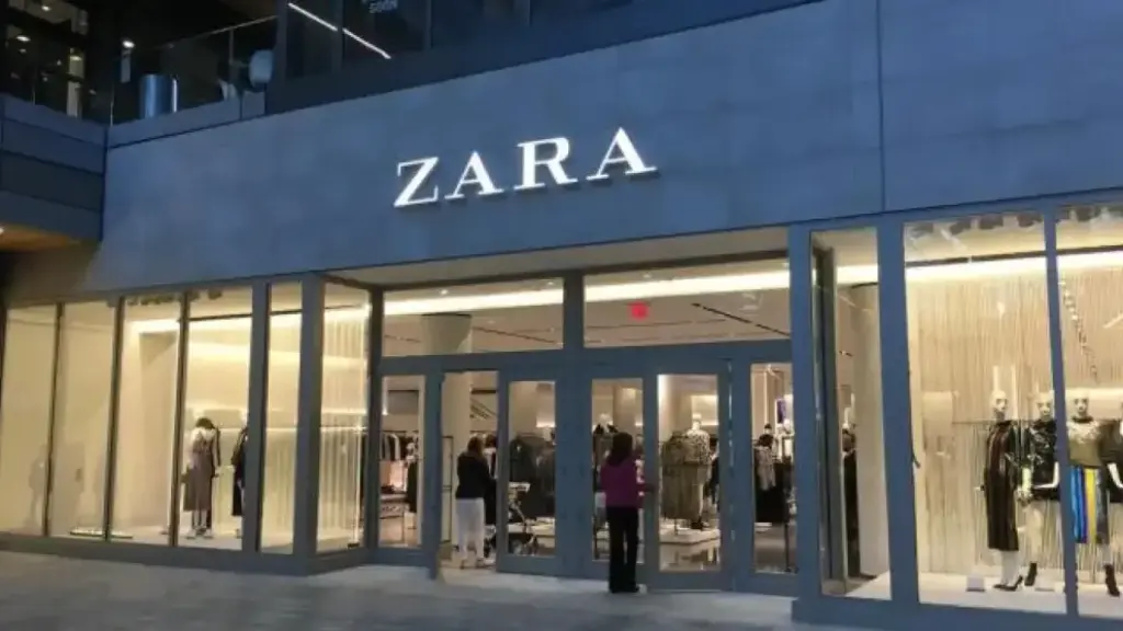 Fachada de Zara.