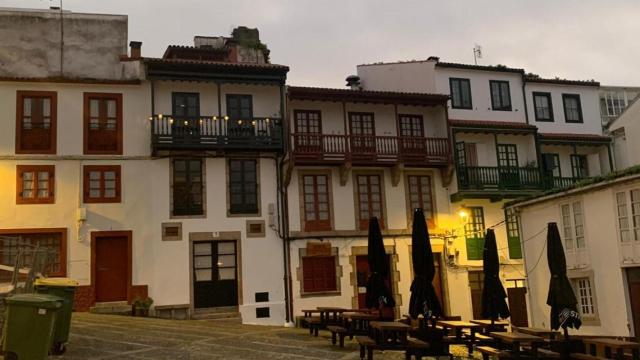 Edificios del casco histórico de Betanzos.