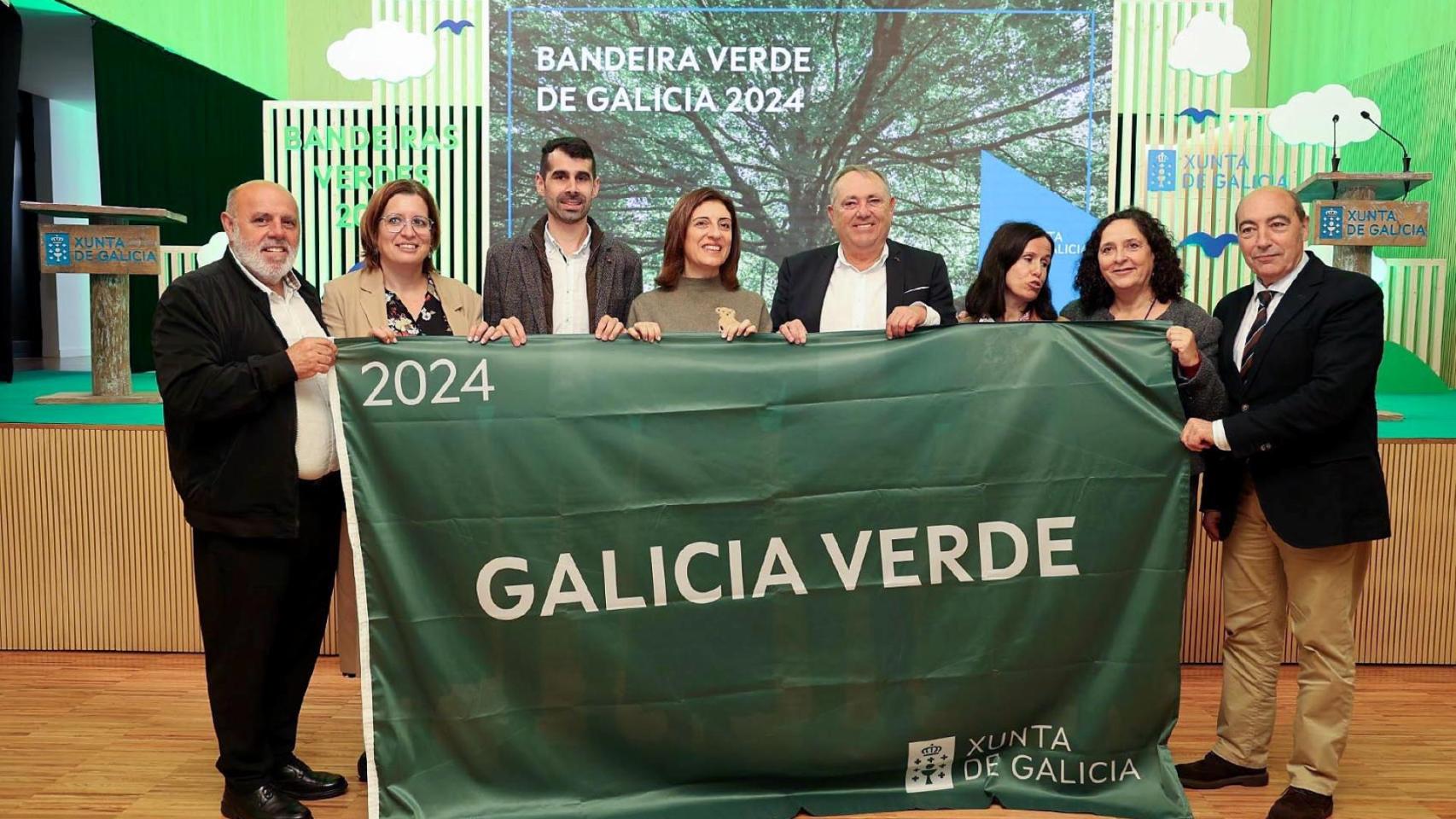 11 Concellos de Galicia se suman a la lista de banderas verdes por su compromiso ambiental