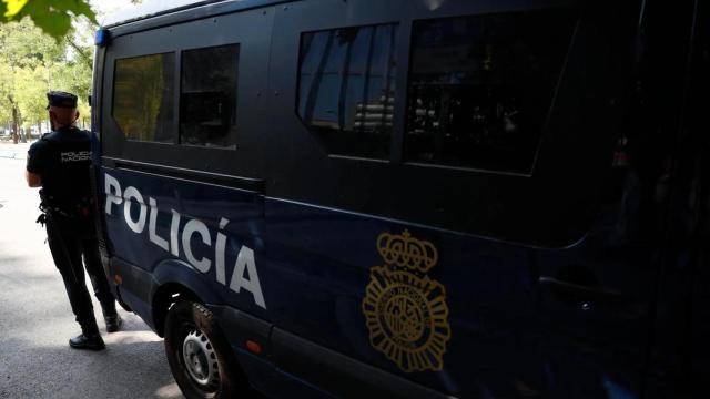 Imagen de archivo de un furgón policial.