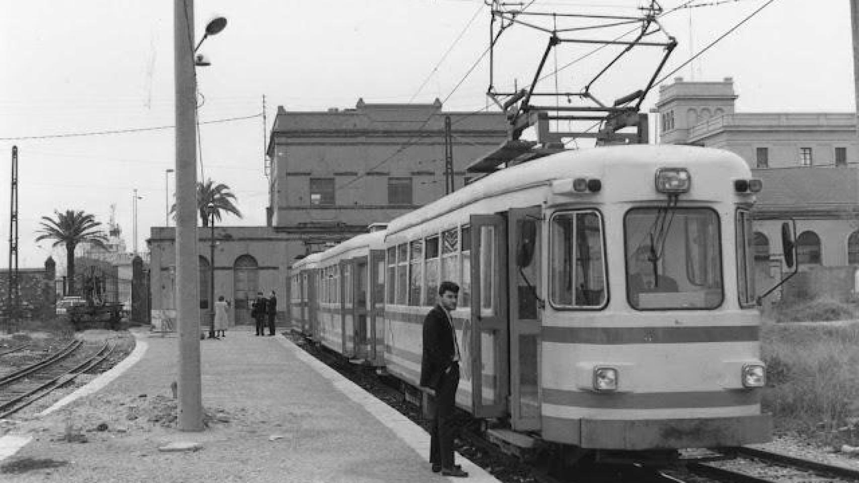 La histórica estación del Grao de Valencia, en imagen de archivo. Esteban Gonzalo