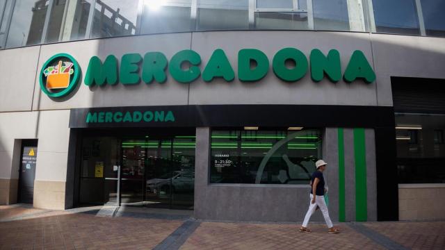 Fachada de un supermercado de Mercadona. Eduardo Parra / Europa Press