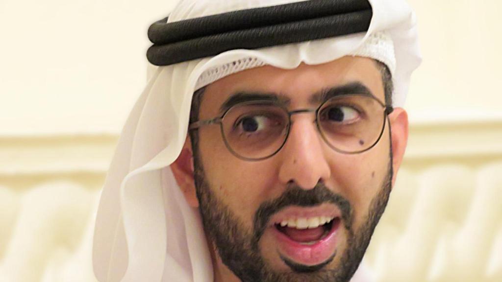 Omar Sultan Al Olama, ministro de Inteligencia Artificial de los Emiratos Árabes Unidos.