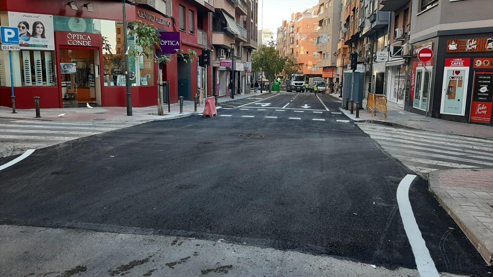 Avenida de Soto Ameno en San Blas.