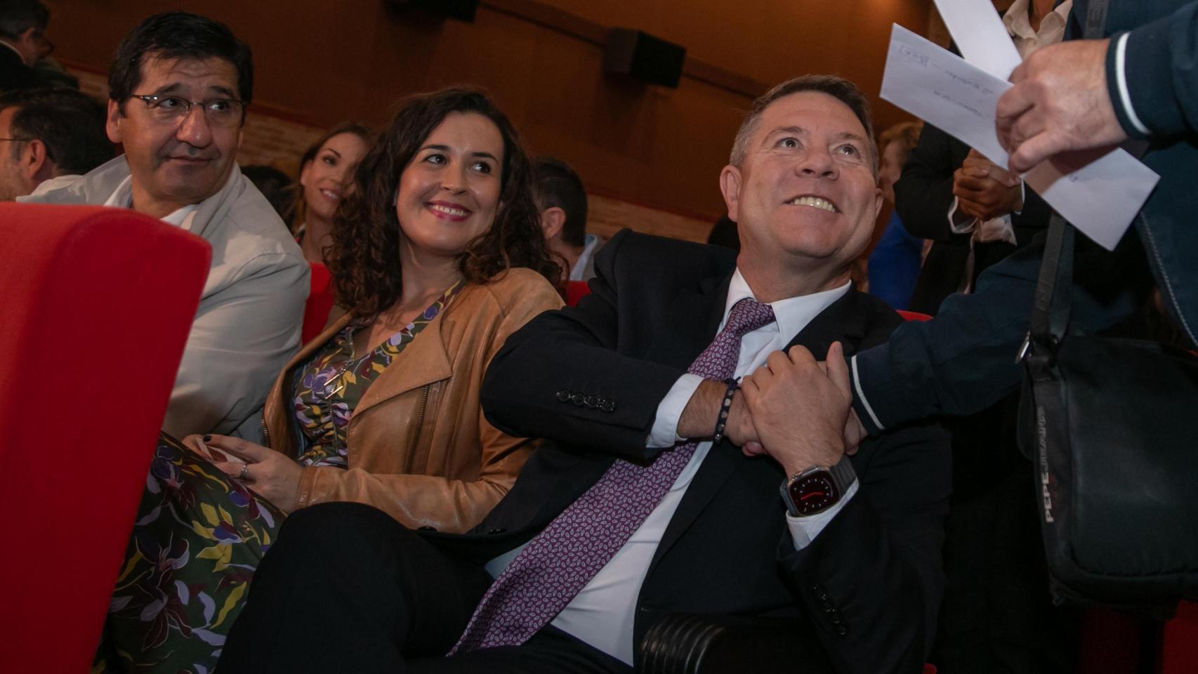 Emiliano García-Page en el estreno de la última película de Pedro Almodóvar. Fotos: JCCM.