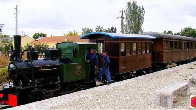 Imagen de archivo del tren turístico de Arganda.