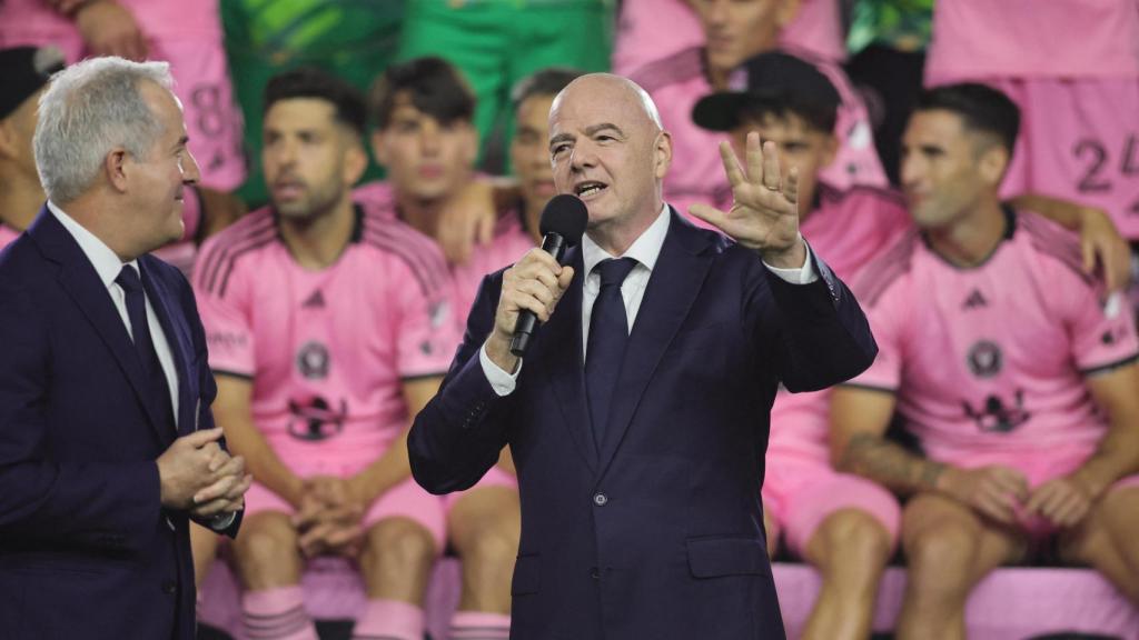 Infantino anuncia que el Inter Miami jugará el Mundial de Clubes.