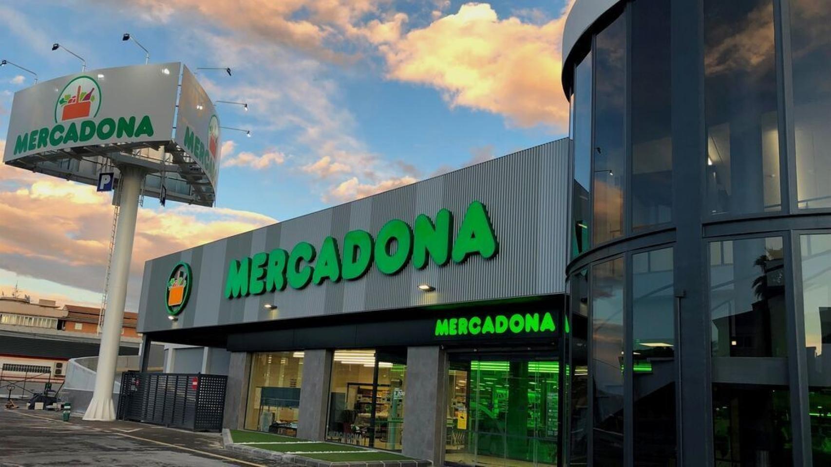 Fachada de Mercadona