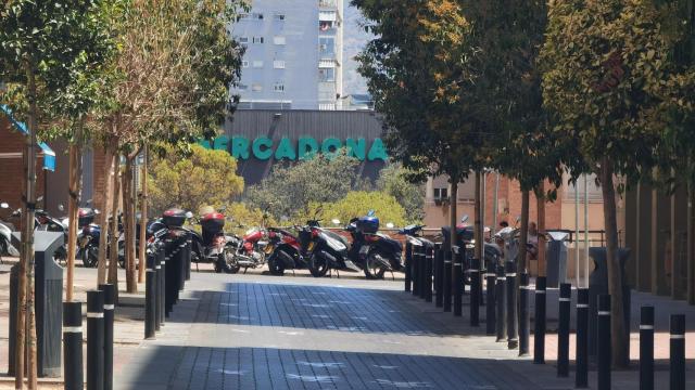 La fachada de un Mercadona en Benidorm.