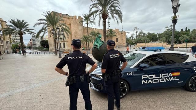 Agentes de la Policía Nacional en imagen de archivo.