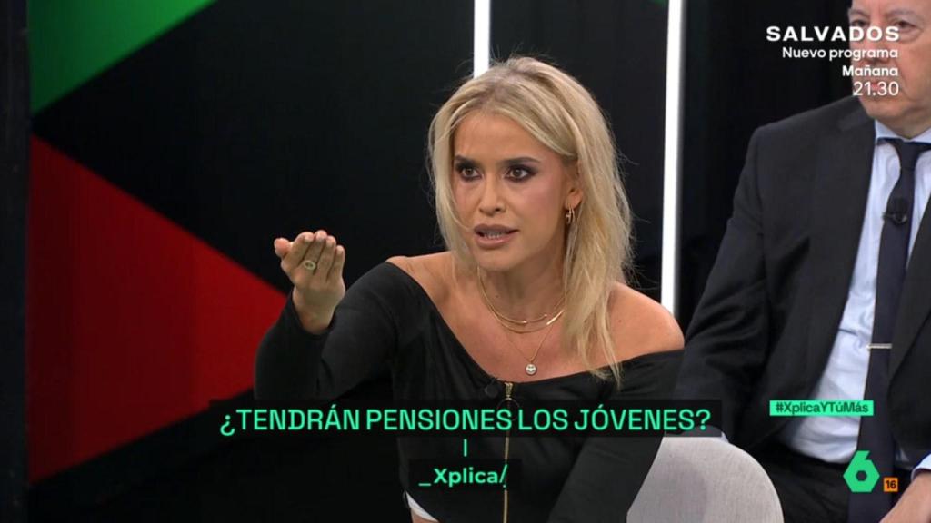 Afra Blanco en 'laSexta Xplica'.