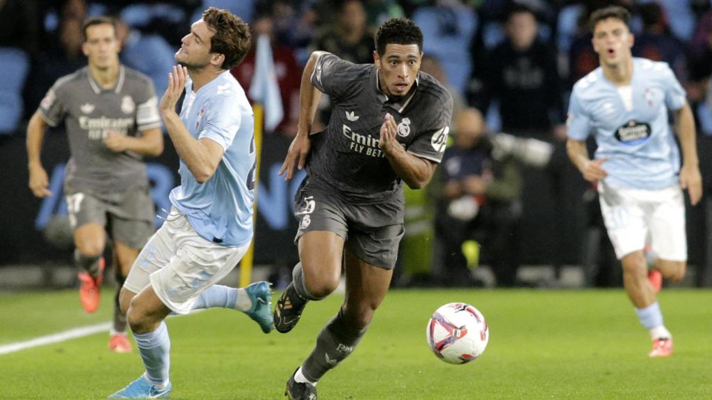 Bellingham, durante el partido contra el Celta de Vigo.