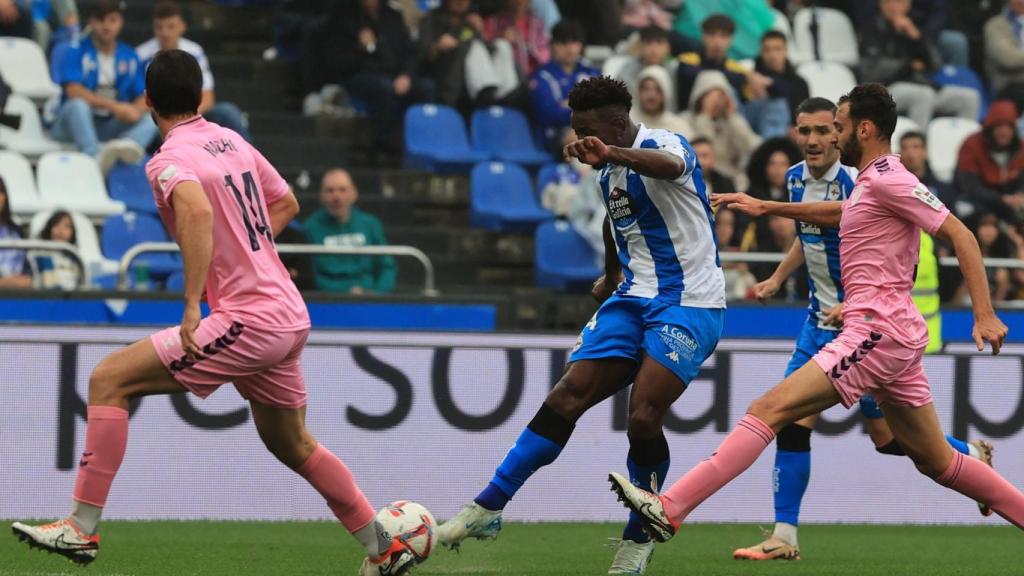 Bouldini anotó su primer gol de la temporada en el partido ante el Eldense