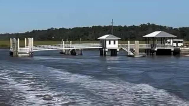 El muelle de la isla Sapelo, en una imagen de archivo.