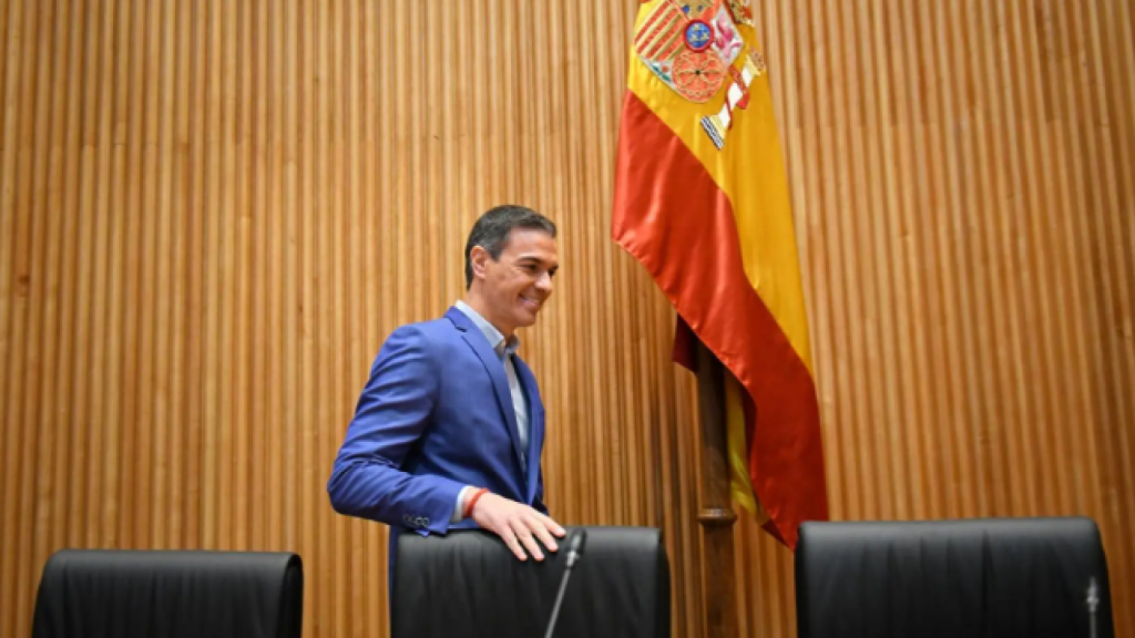 Pedro Sánchez en el Congreso.