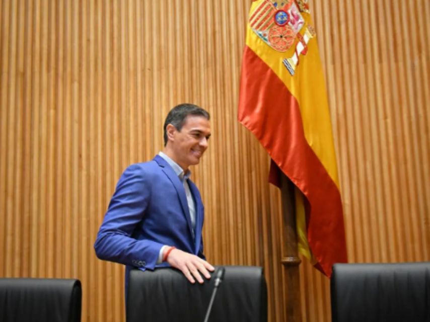 Pedro Sánchez en el Congreso.