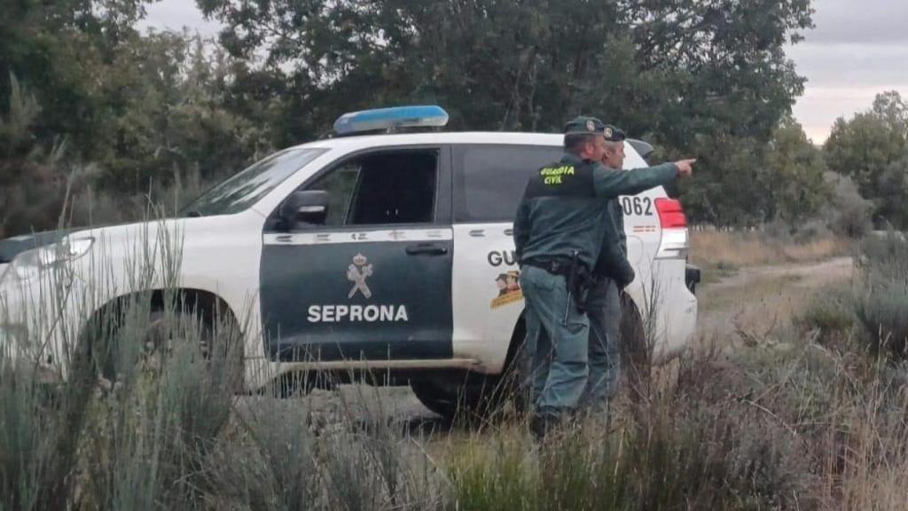 La Guardia Civil de Zamora durante la búsqueda