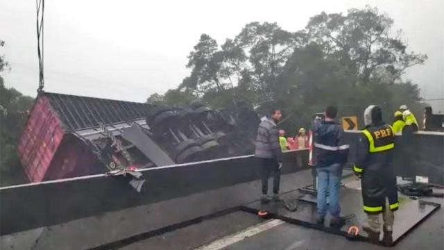 Imagen del accidente del equipo de remo.