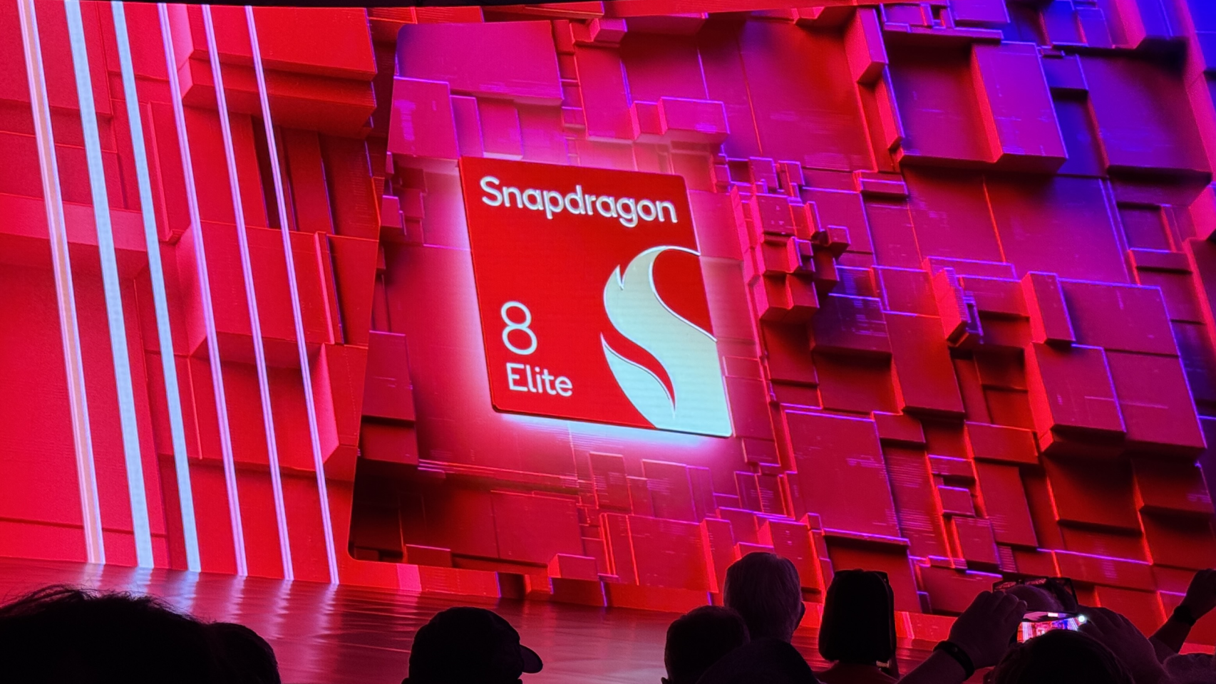 Nuevo Snapdragon 8 Elite durante su presentación