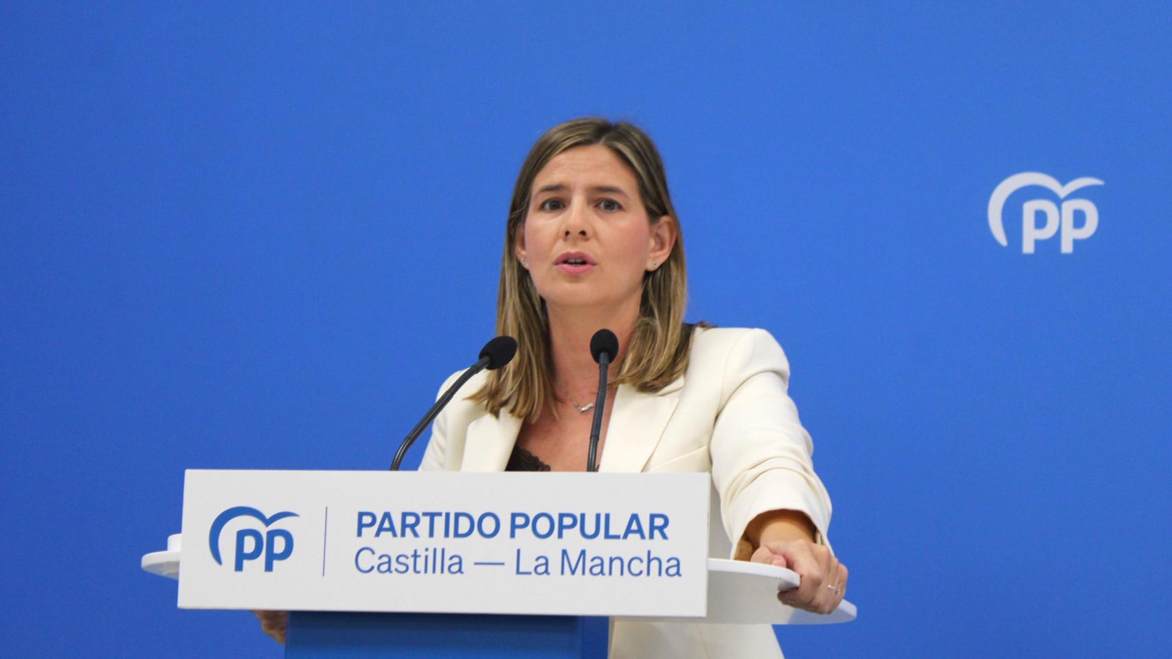 Carolina Agudo, secretaria general del PP de Castilla-La Mancha. Foto: PP CLM.