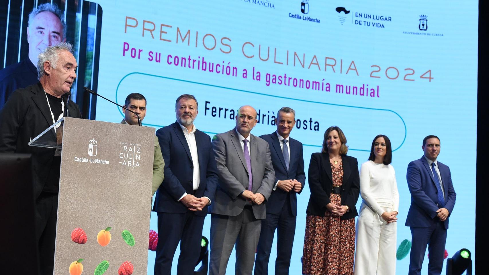 Castilla-La Mancha premia a Ferran Adrià en el VI Congreso Culinaria