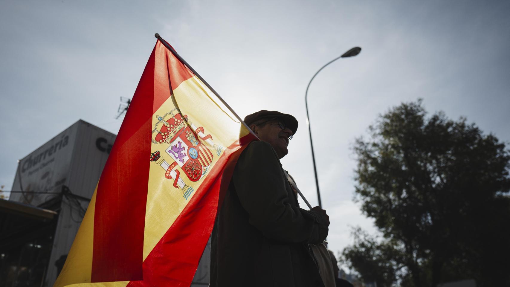 Multitudinaria manifestación en Plaza de Castilla: Vox y PP se unen en protesta contra el gobierno de Pedro Sánchez