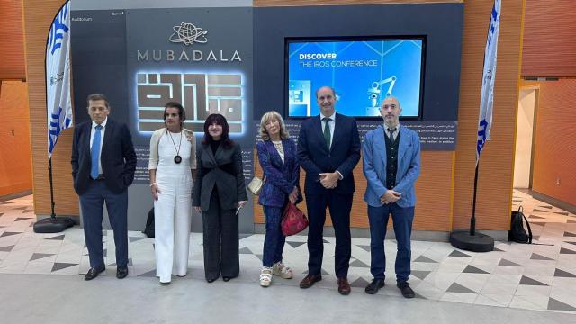 El consejero de Digitalización de la Comunidad de Madrid, Miguel López-Valverde, durante su viaje a Abu Dhabi.