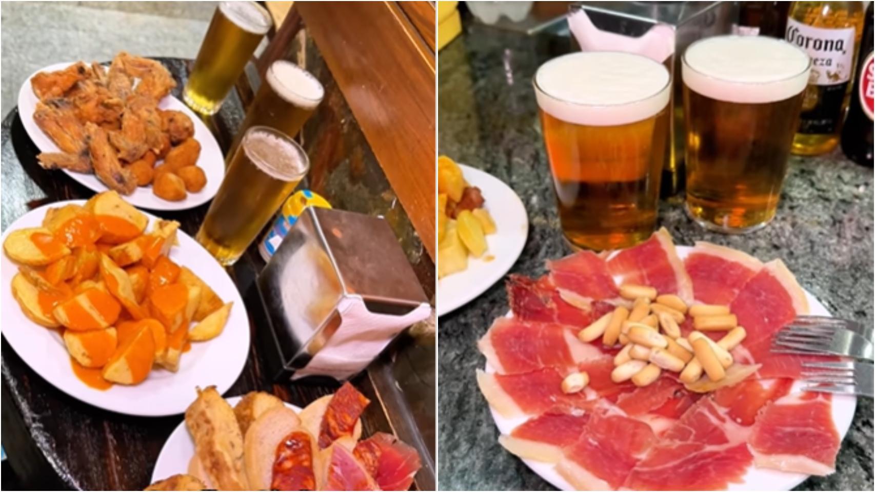 El bar con las tapas más grandes de Madrid.