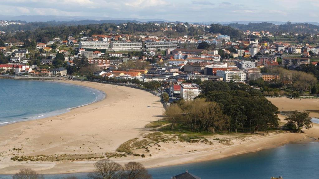 La playa de Santa Cristina en la actualidad