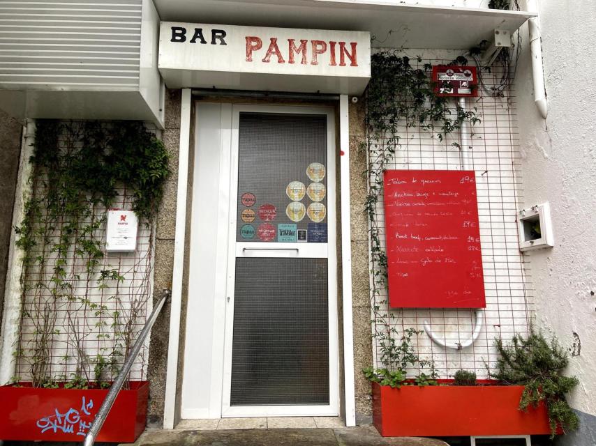 Bar Pampín, en Santiago de Compostela.