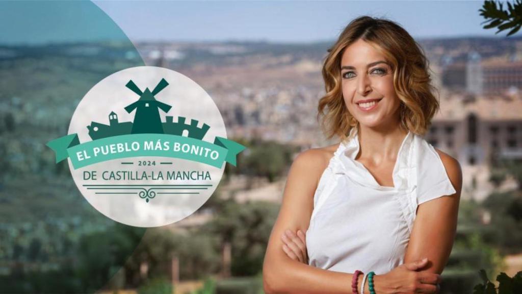 Mariló Leal, presentadora del programa El Pueblo Más Bonito de Castilla-La Mancha.