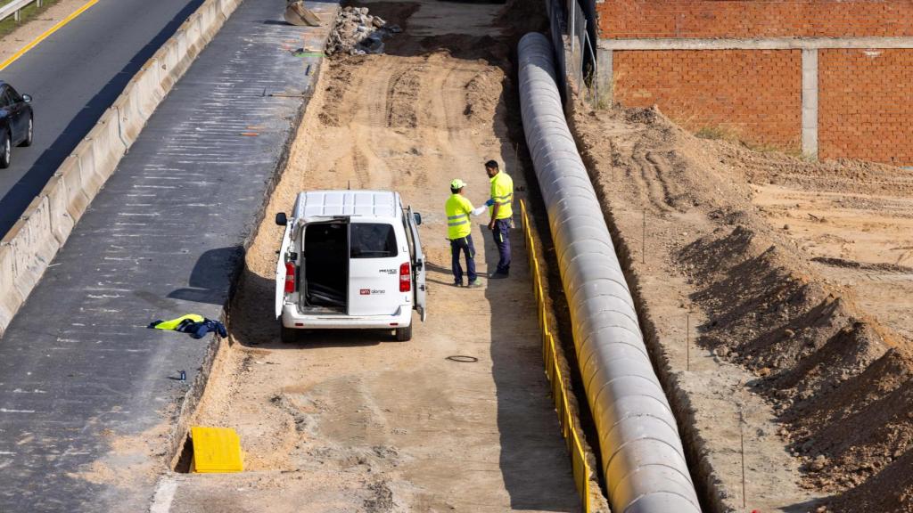 Estado de ejecución del carril de aceleración que conectará la Ronda de Buenavista con la TO-20.