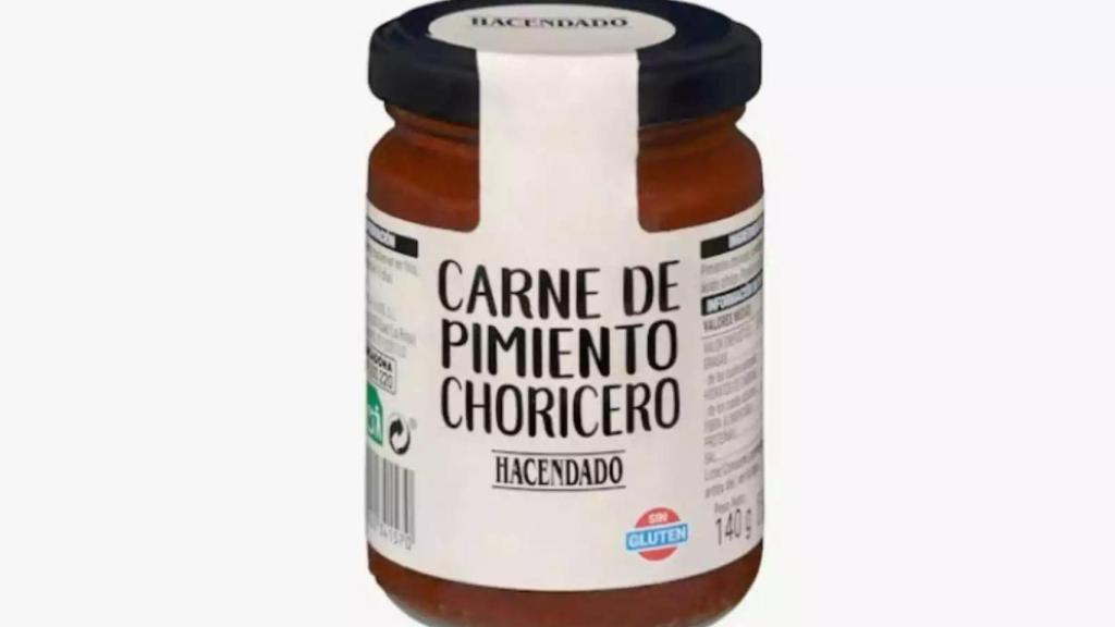 Carne de pimiento choricero.