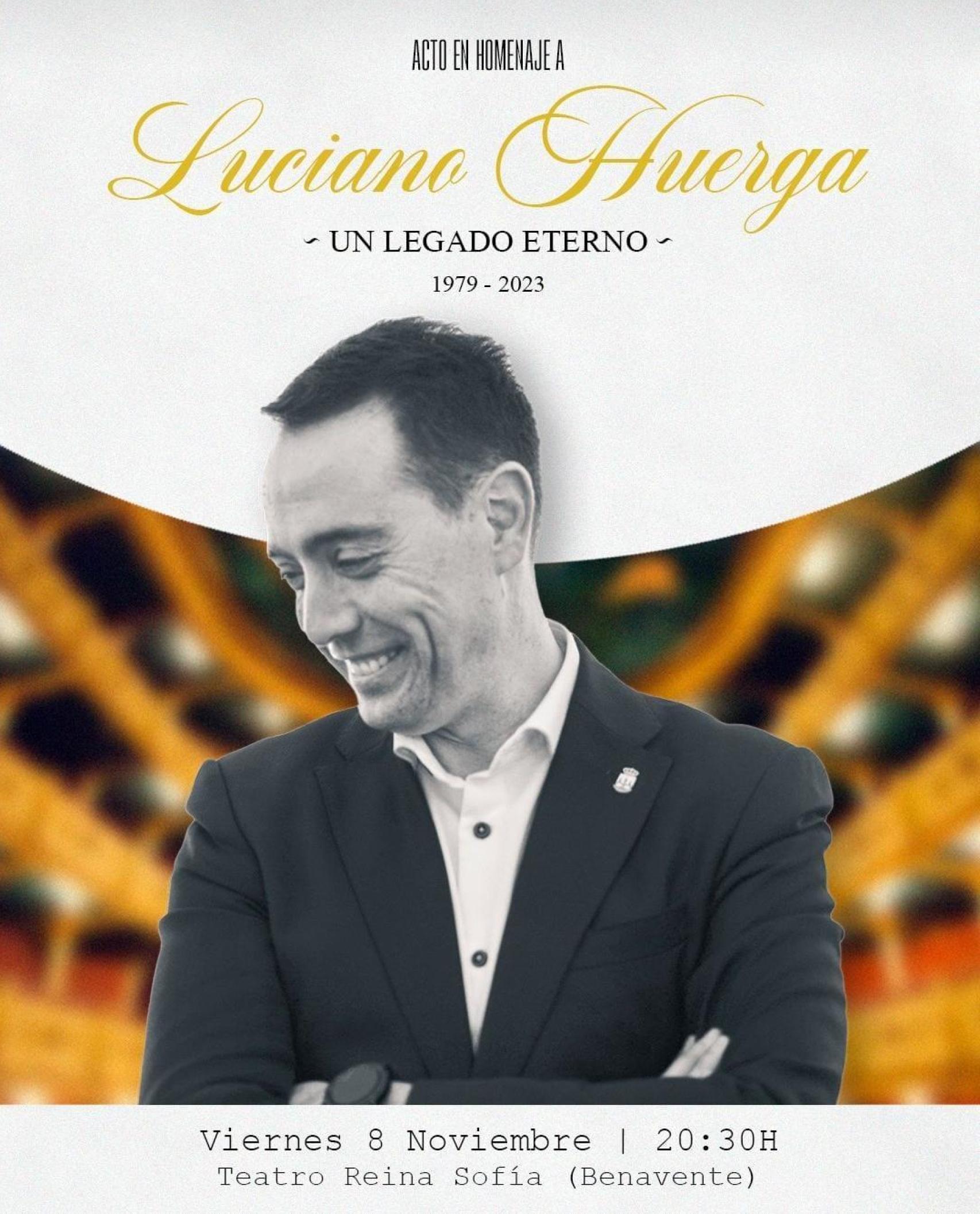 Benavente rinde homenaje a Luciano Huerga