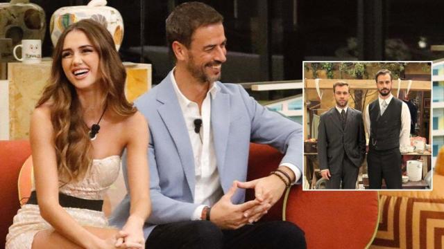 Maica e Iago García, en el 'Gran Hermano' italiano