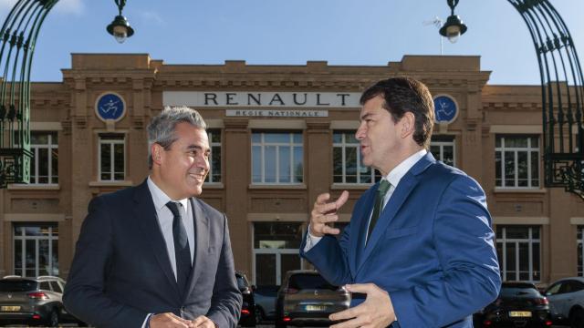 Reunión de Mañueco con el director general de Renault Group en España