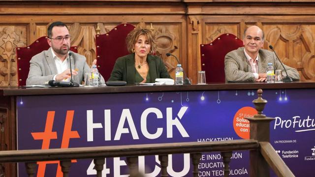 Presentación del hack4edu en Salamanca