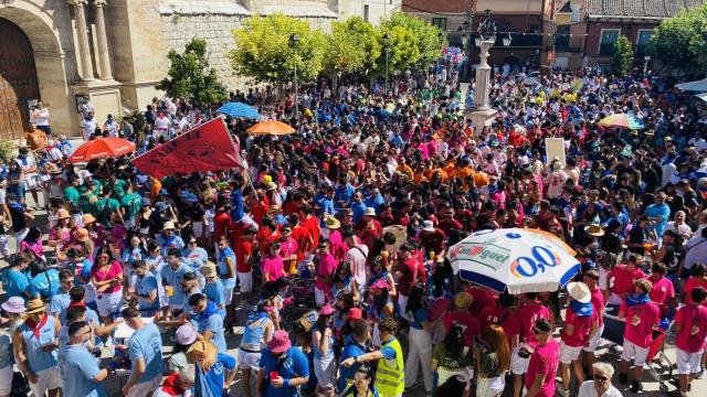 Celebración de la fiesta de San Roque en el municipio vallisoletano de Tudela de Duero