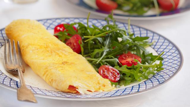 Una tortilla francesa.