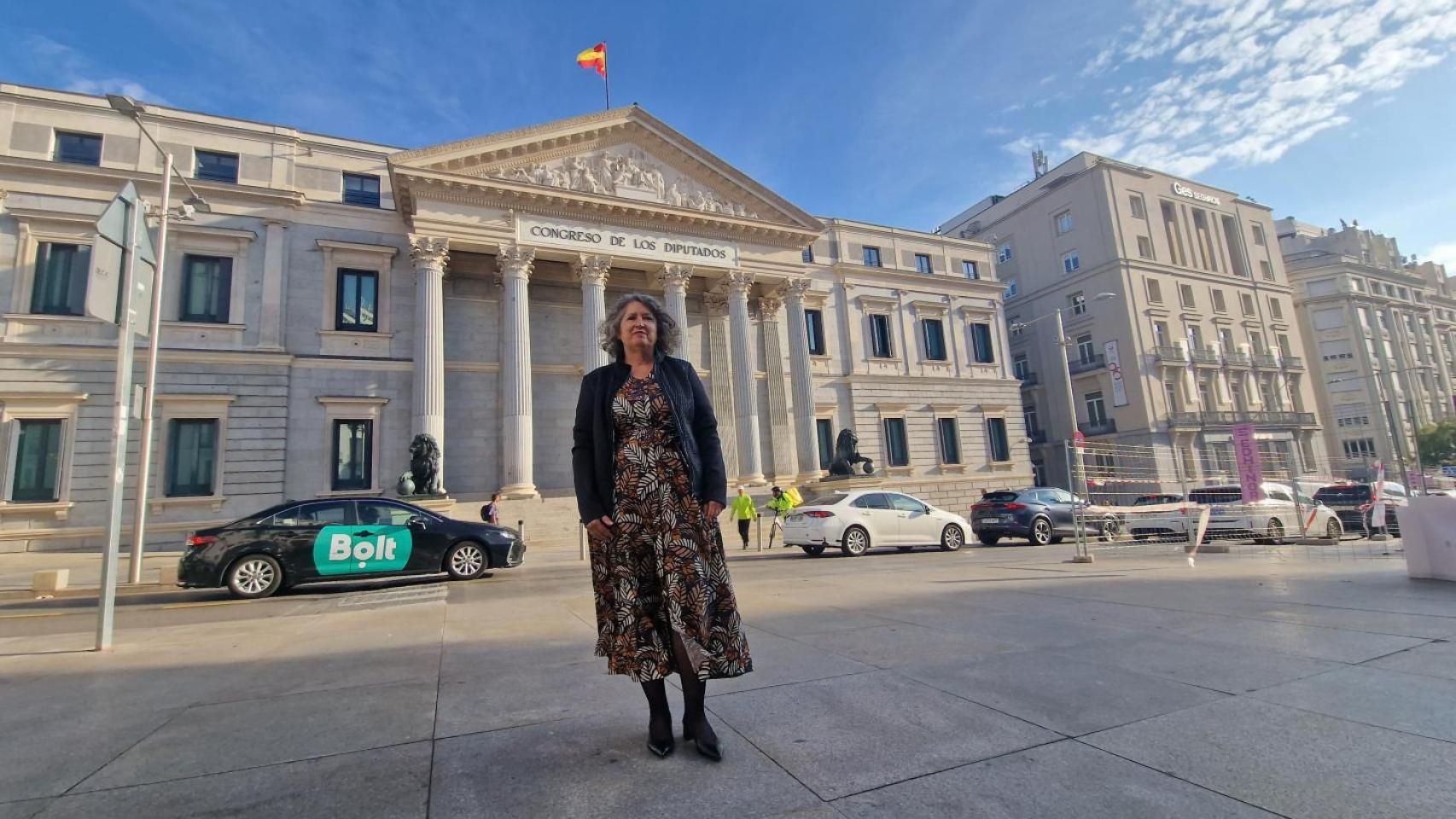 La consejera Mercedes Gómez en el Congreso. Foto: JCCM.