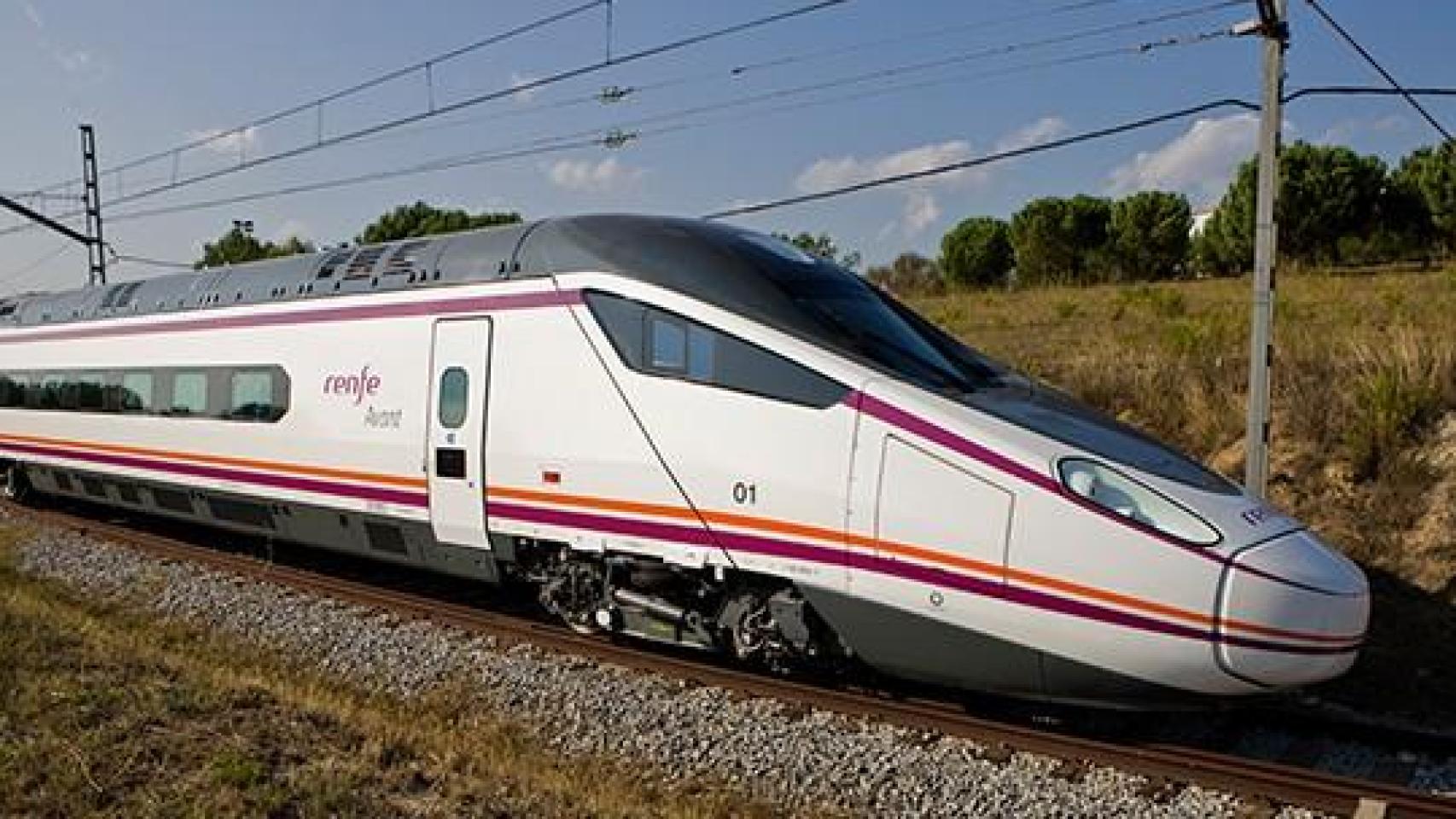 Tren de la serie 114 de Renfe.