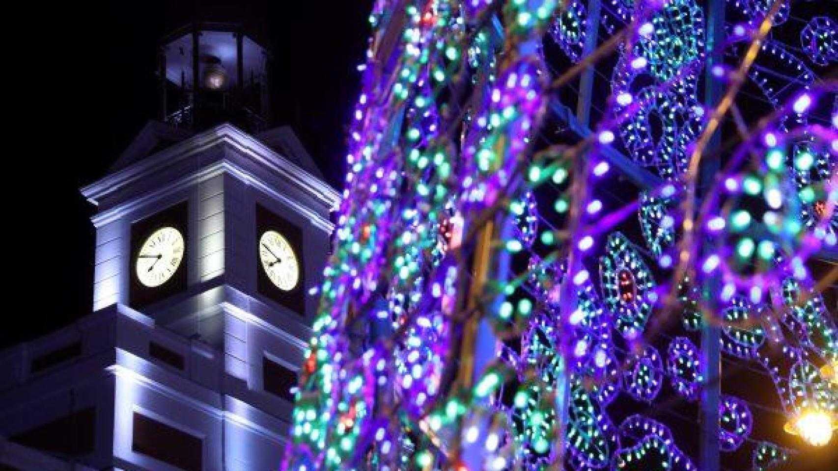 Las luces de Navidad de Madrid.