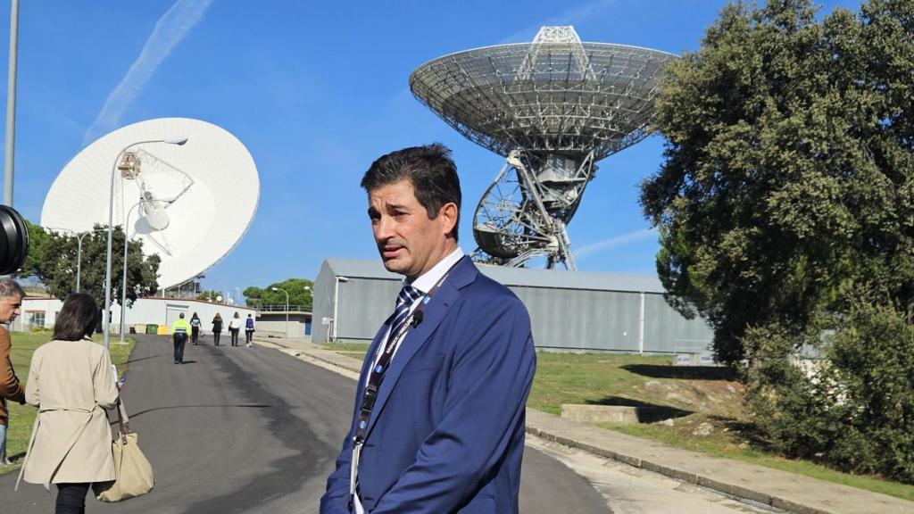 David Muñoz, NASA antenna manager at Robledo de Chavela