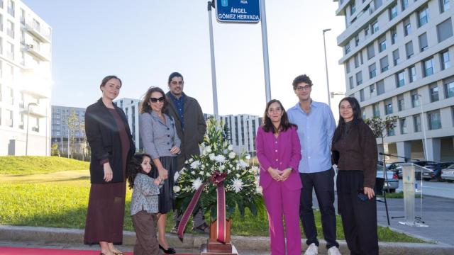 A Coruña incorpora a su callejero a Ángel Gómez Hervada