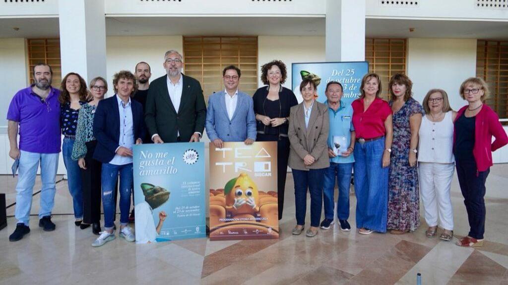 El acto de presentación del Certamen de Teatro Amateur de Santomera.