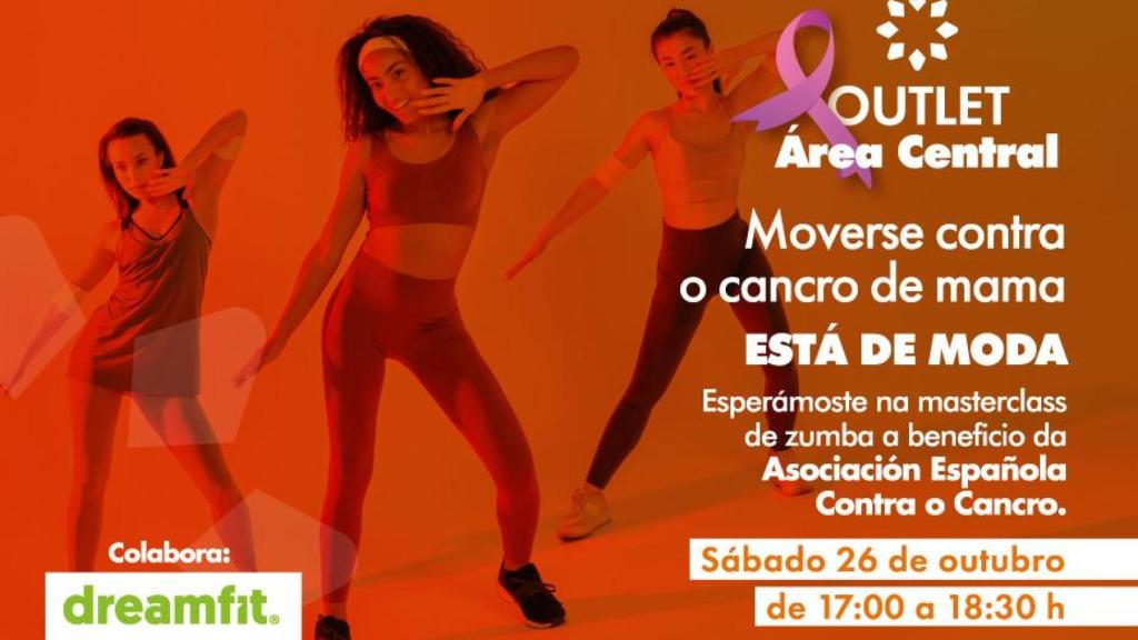 Zumba solidaria este sábado en Santiago.