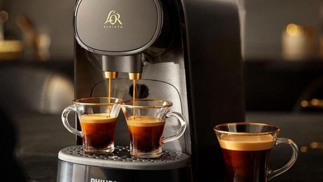 Amazon revienta el precio de la cafetera de cápsulas Philips más bonita, potente y elegante