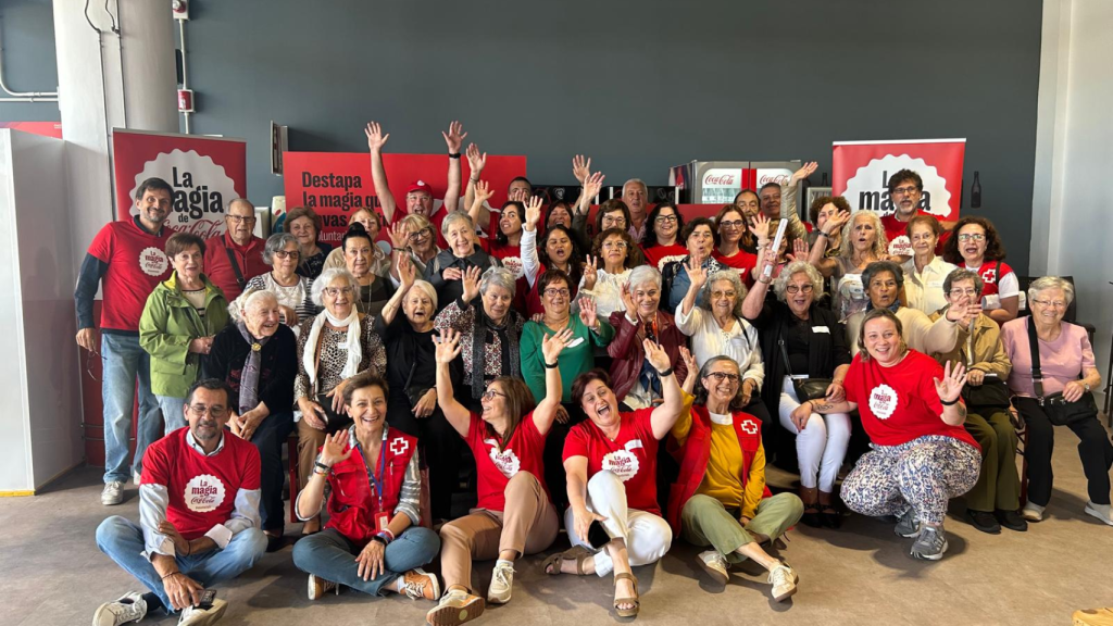 Accion Volunariado corporativo con la Cruz-Roja A Coruña